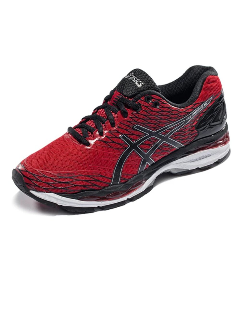 NEW Asics GEL NIMBUS 18 old stock super Rare Mens size 13.5 US Red Black NYC